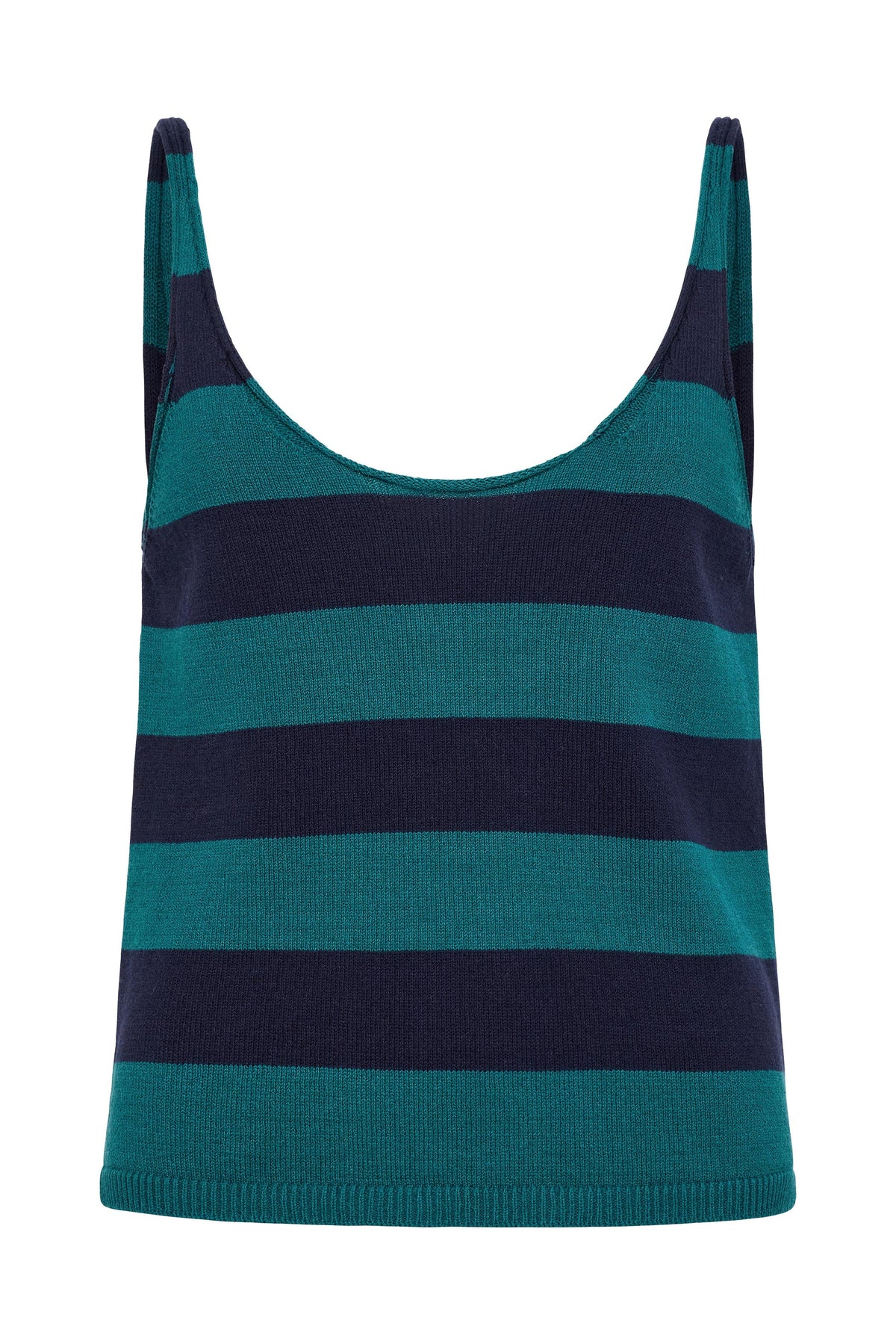 Carolyn Sweater Knit Scoop Neck Tank Top