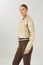 Kyoto Quilted Bomber Jacket