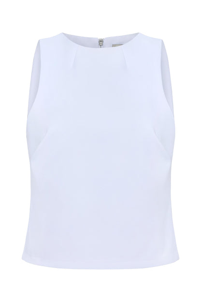 Marietta Performance Twill Fitted Top