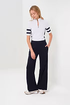 Mita Comfortable Travel Pull On Wide Leg Pant